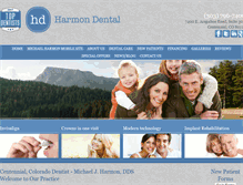 Tablet Screenshot of harmondds.com